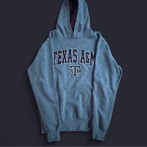 Stadium Athletics Gray and Maroon Texas A&M Hoodie